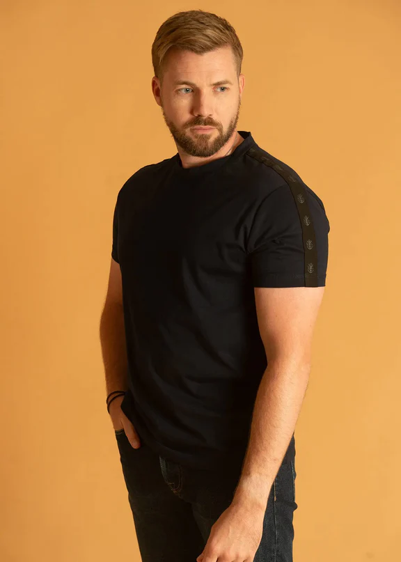 Contrast Tape T-Shirt