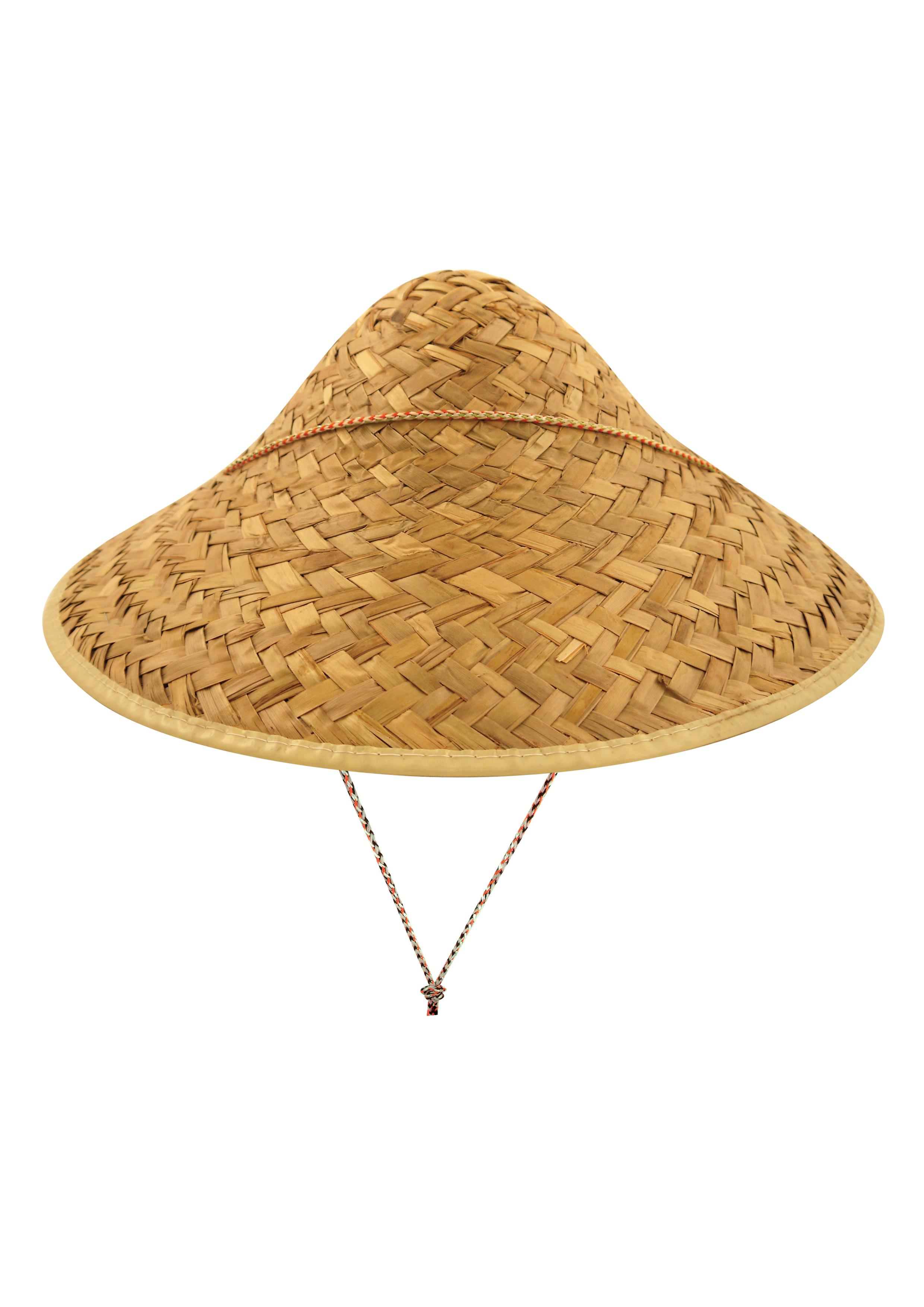 Wickedfun Adult Straw Coolie Hat