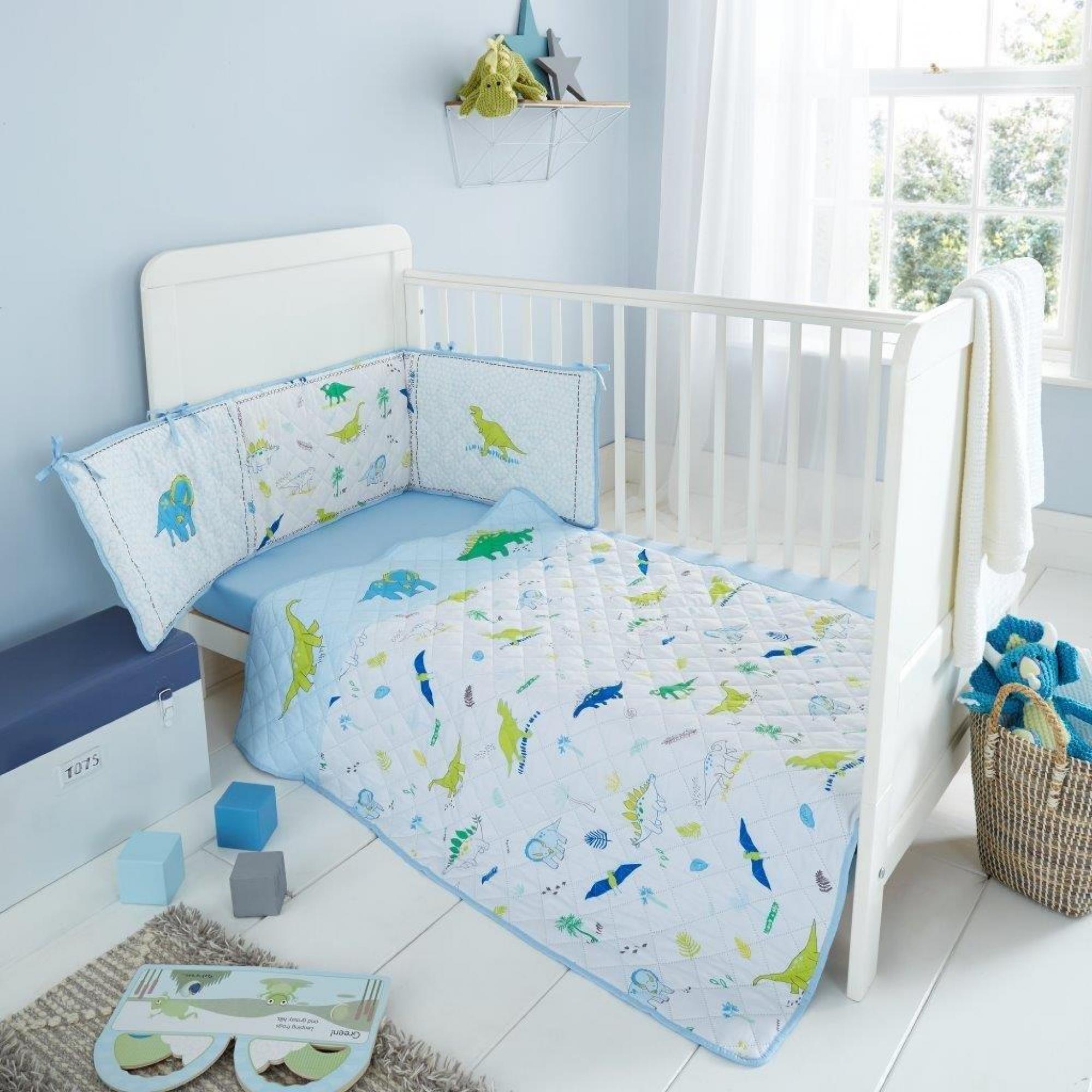 COT BUMPER SET DINO DREAM