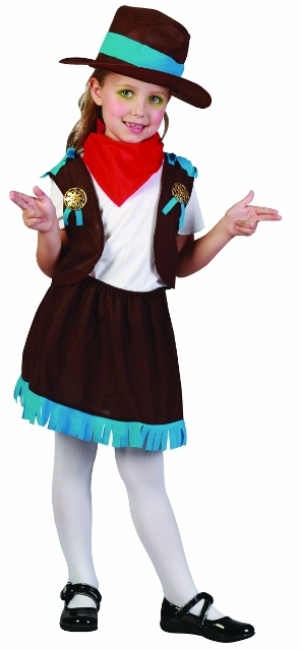 Wickedfun Toddler Cowgirl Costume
