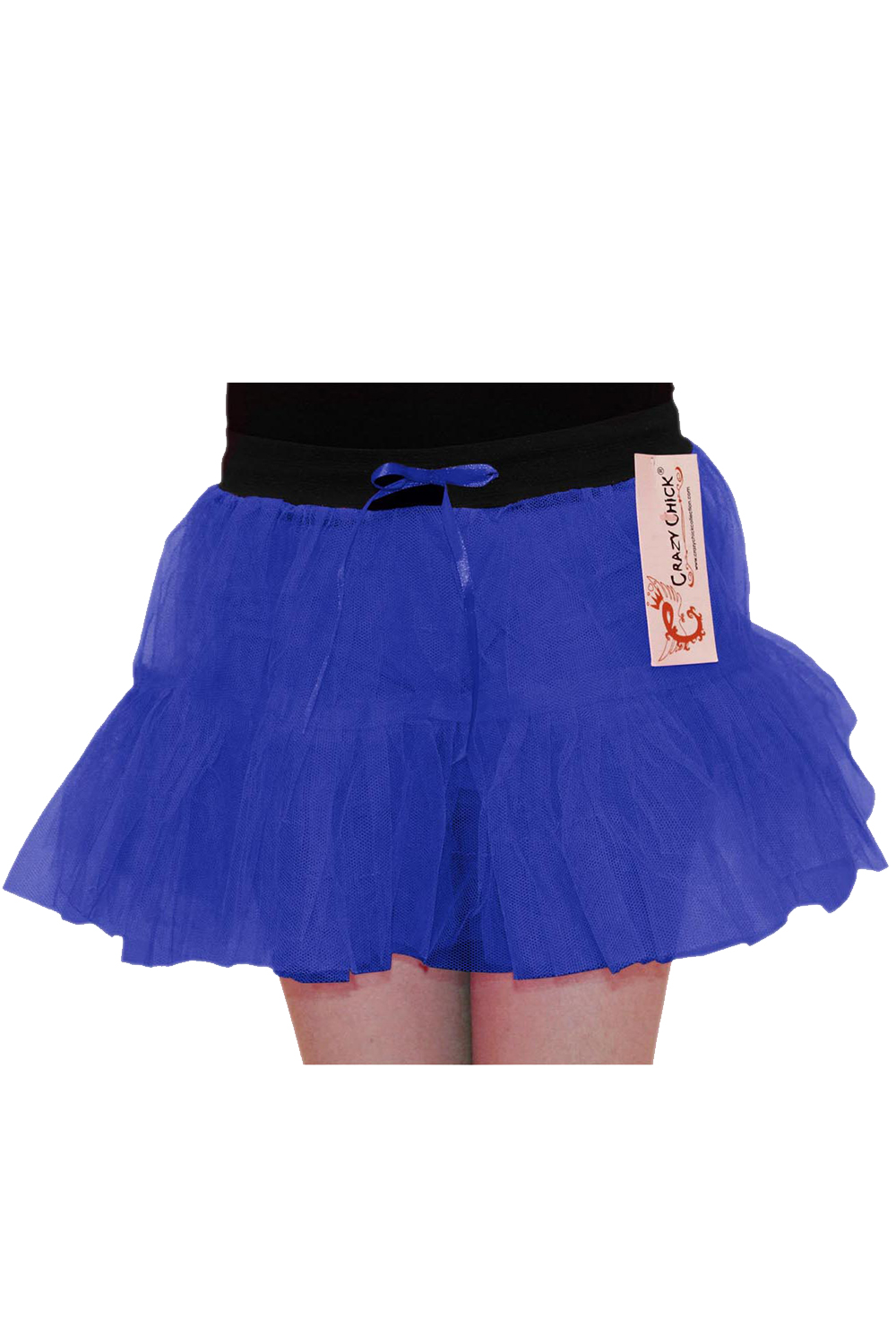 Crazy Chick Girls 2 Layers Blue Tutu Skirt