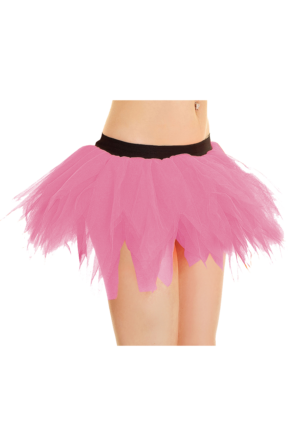 Crazy Chick Adult 6 Layer Pink Petal Tutu Skirt