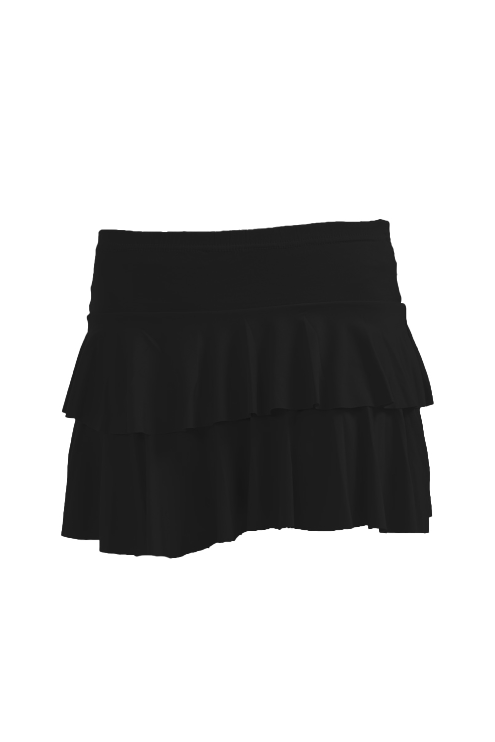 Crazy Chick Adult Black RARA Skirt