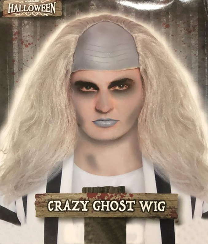 Wickedfun Crazy ghost Male Wig 130G