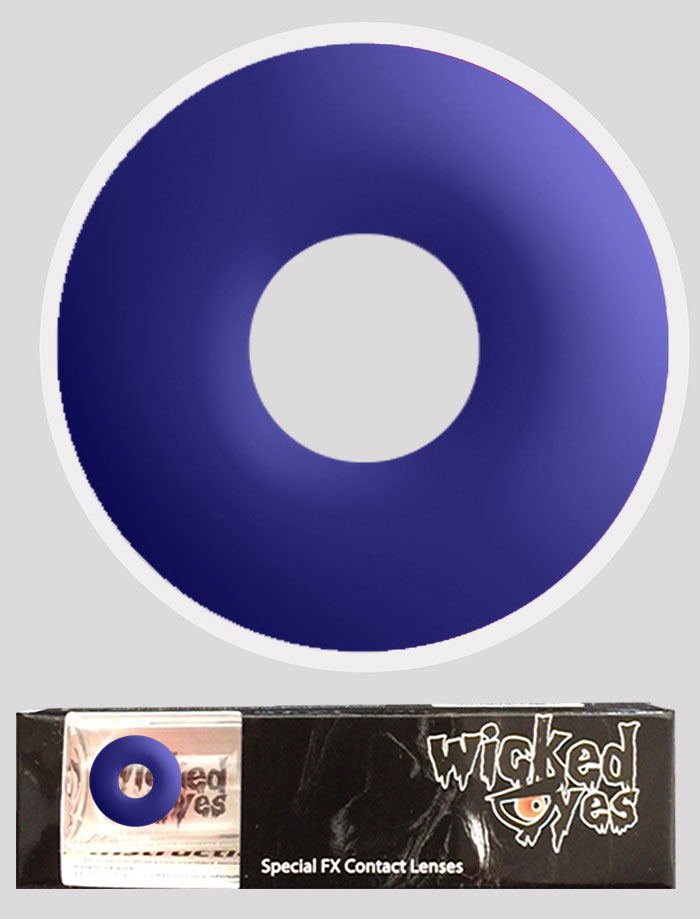 Wicked Eyes Daily Fashion Lenses Electric Blue