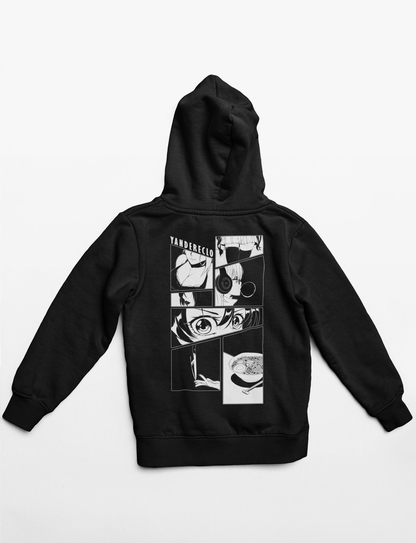 Deadly Eyes | Black Hoodie