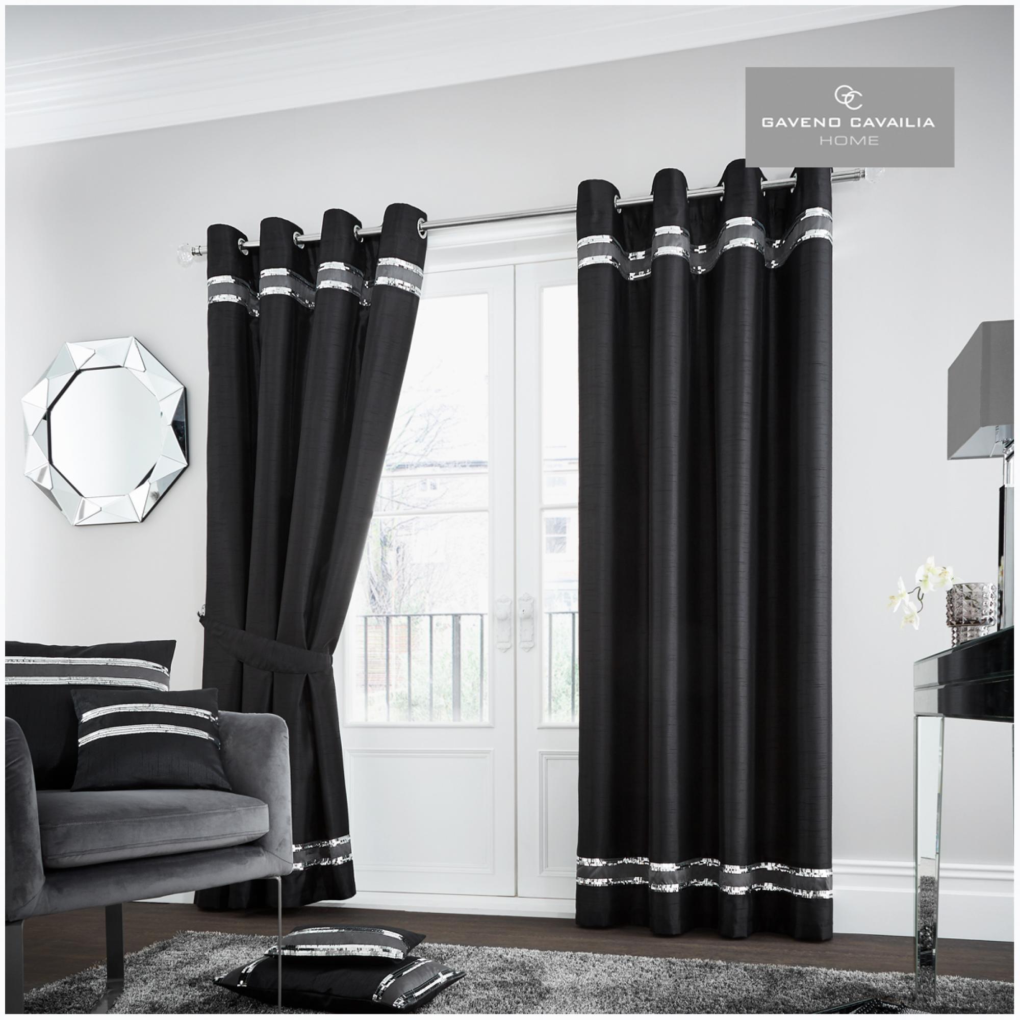 DIVA CURTAIN BLACK