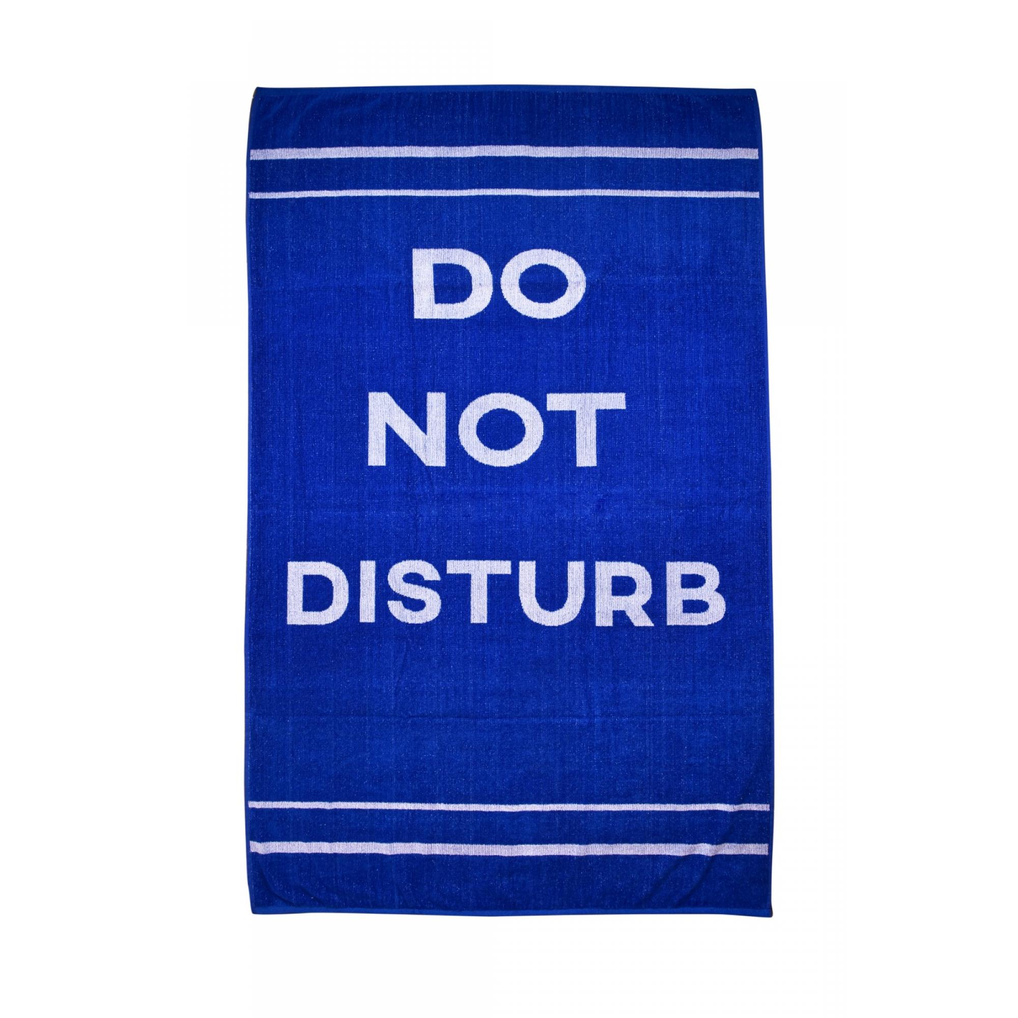 Do Not Disturb Printed Beach Towel (Pack Of 1)