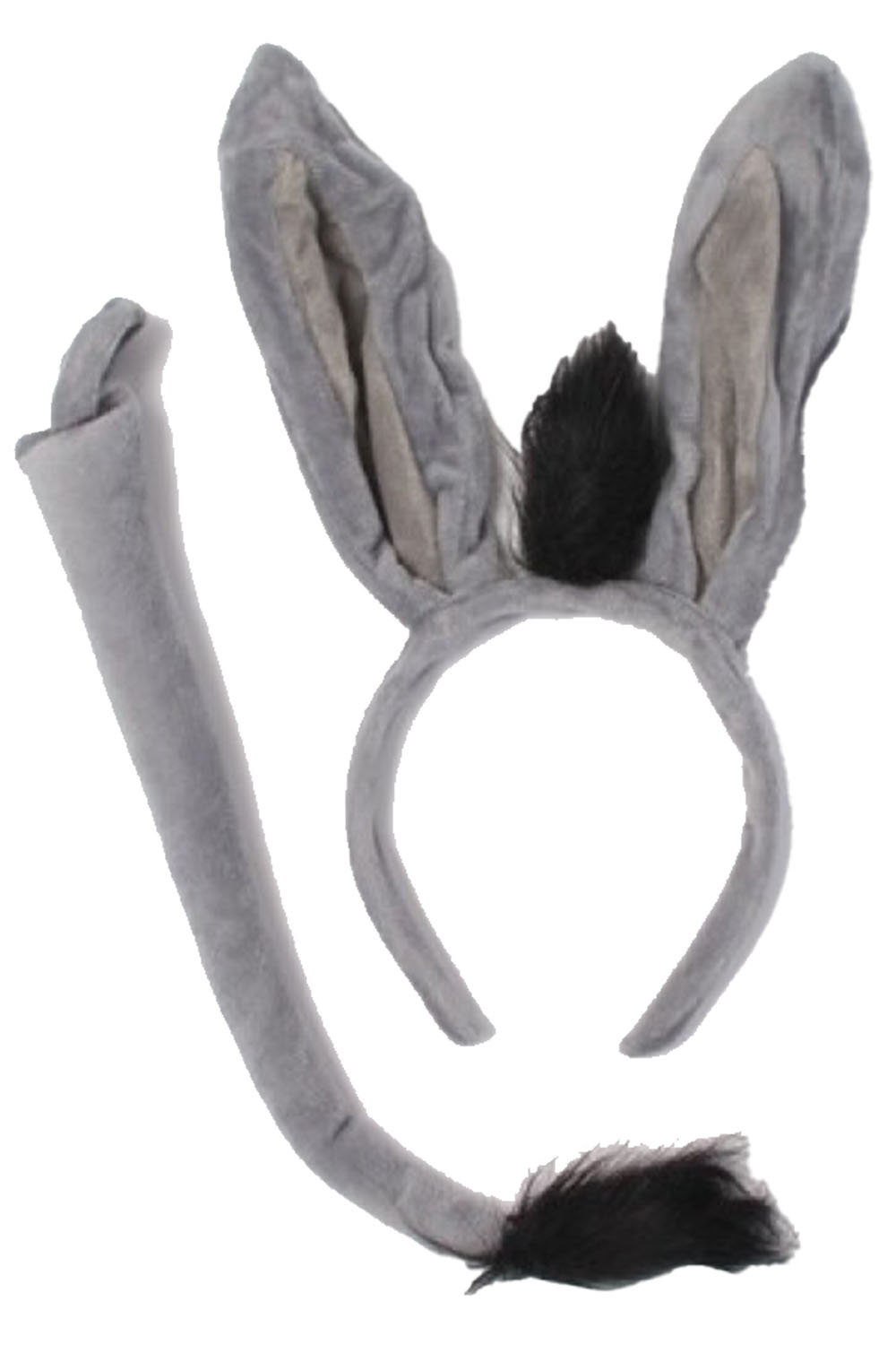 Donkey Ears Aliceband and Tail Set (pack of 3)