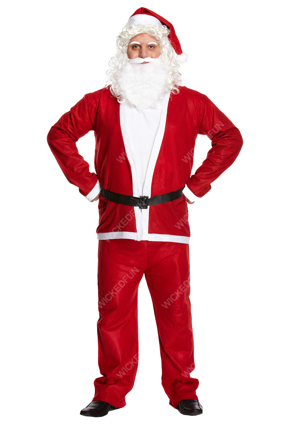 Dress UP Adult Santa Suit 5 Pcs costume