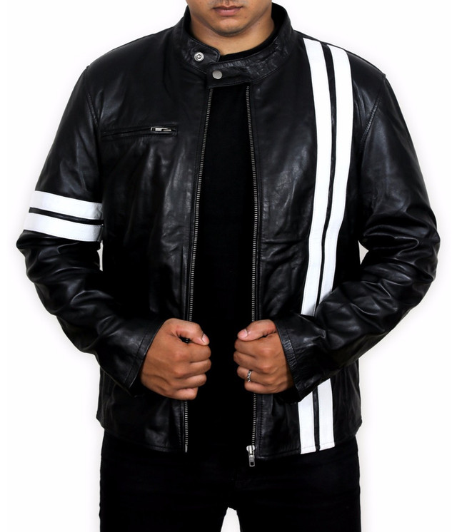 Driver San Francisco John Tanner Black Biker Slim Fit Rider Gaming Jacket