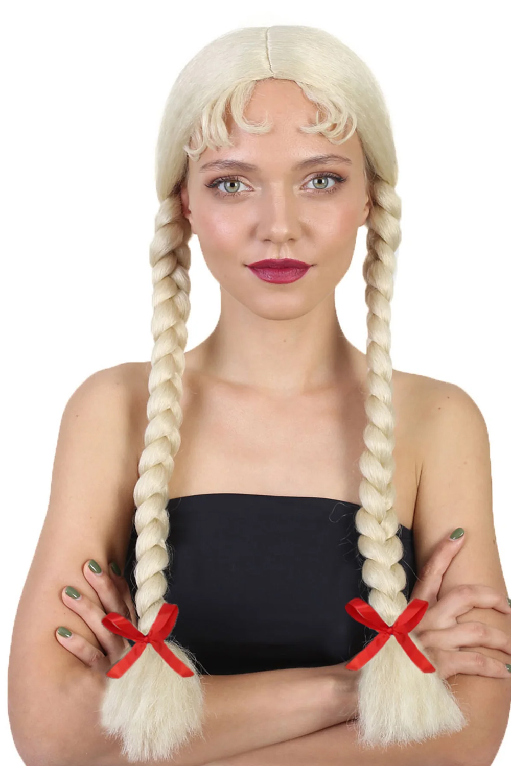 Dutch Girl Braided Wig–Breathable Capless