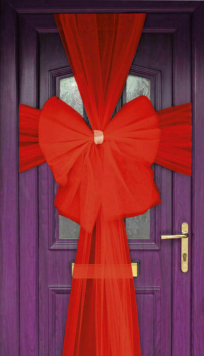 Elegenza Red Door Bow