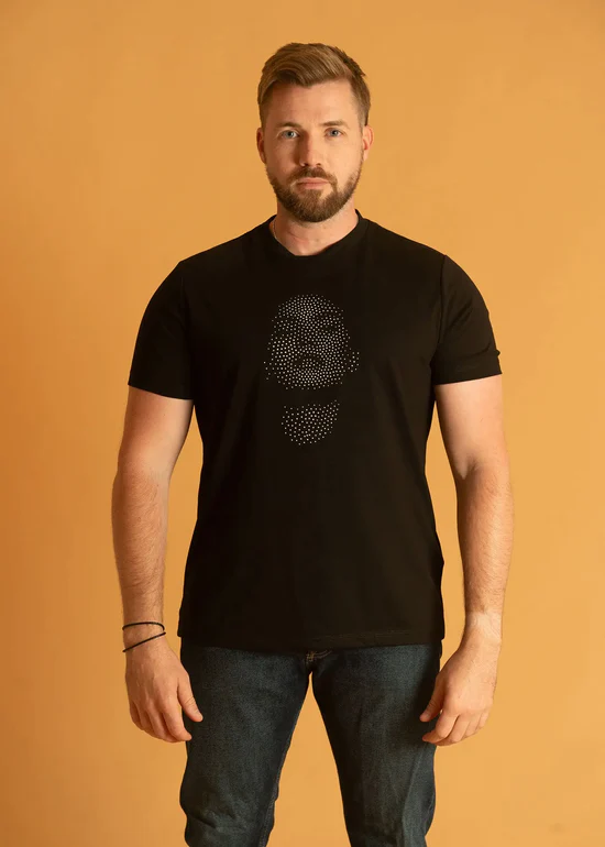 Embosse Print T-Shirt