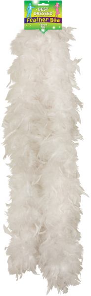 Wickedfun Feather Boa 150cm White