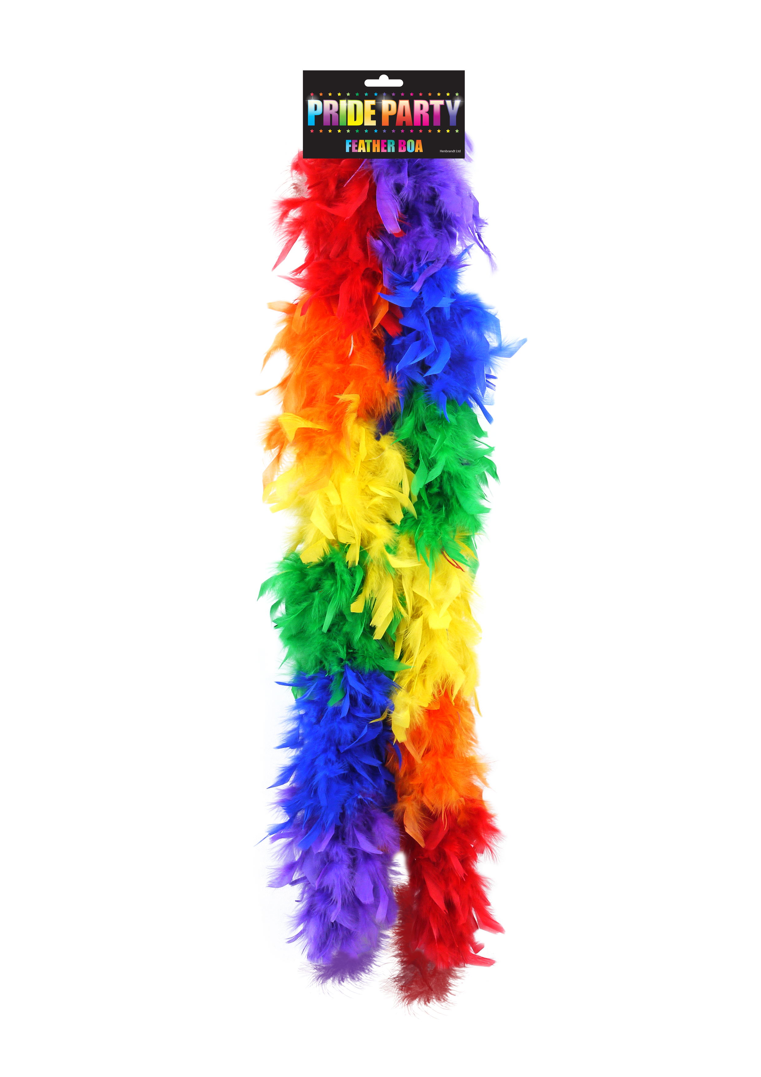 Wickedfun Feather Boa 165cm Gay Pride