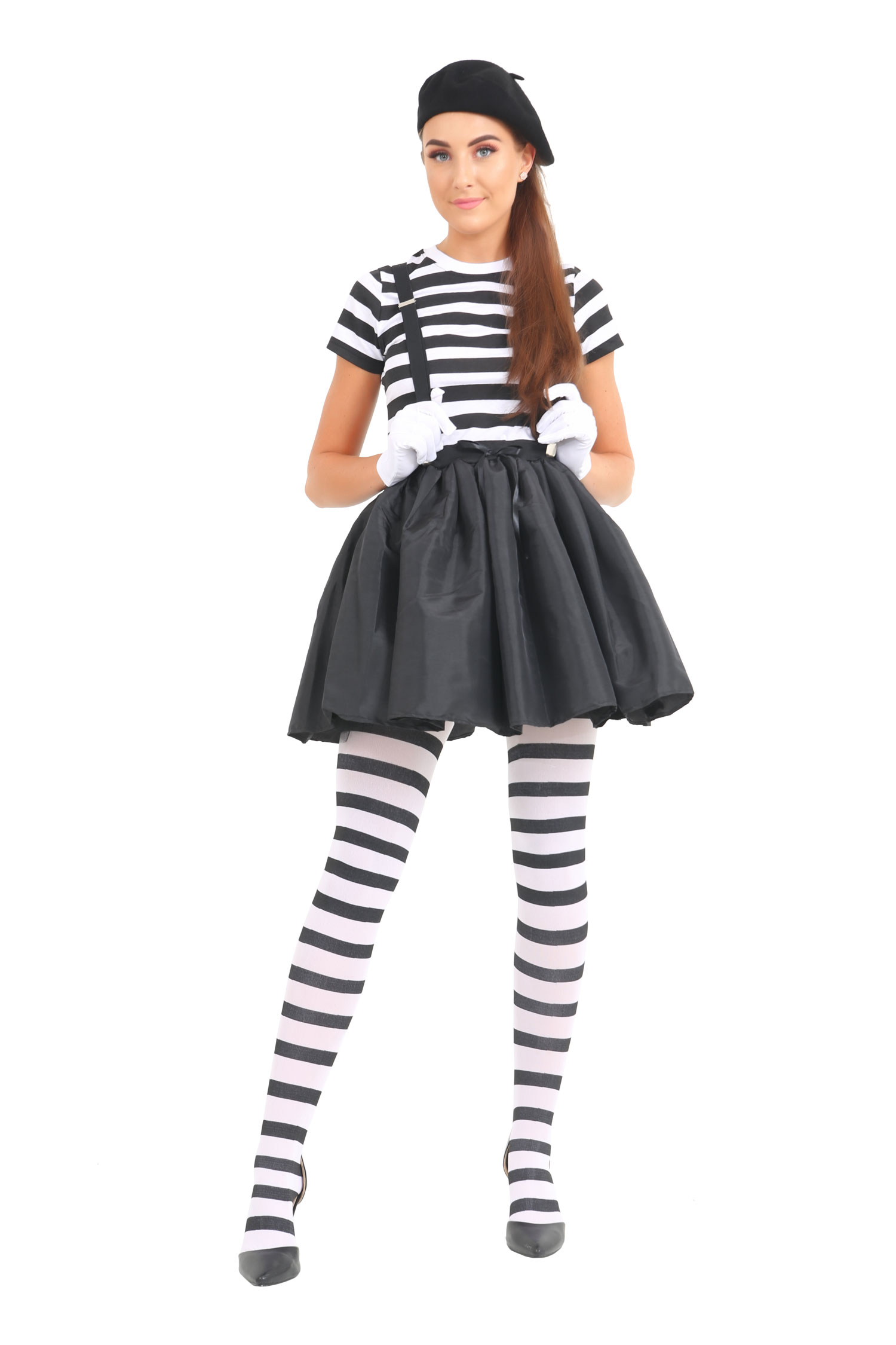 french mime woman