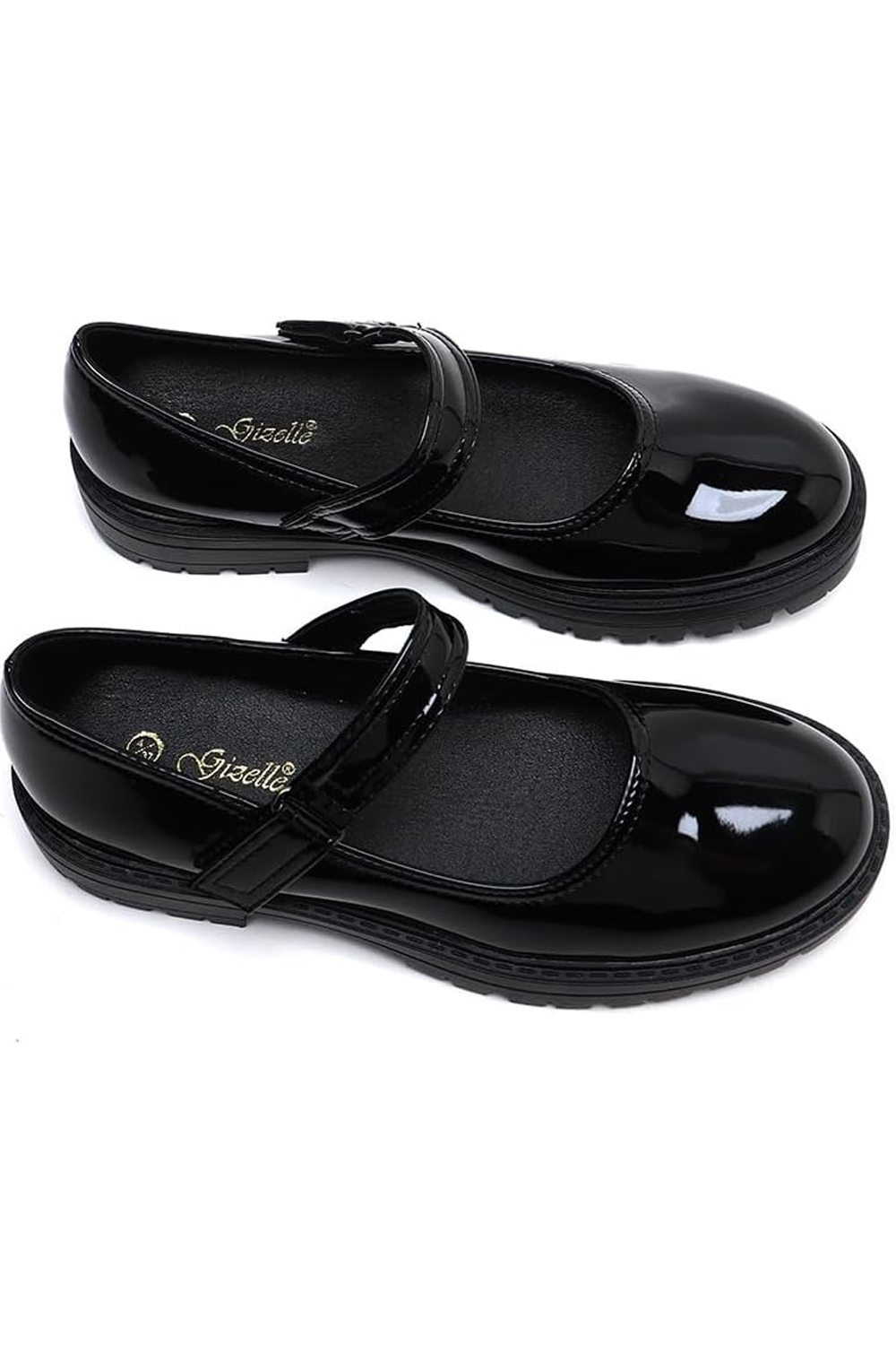 Girls Back to School Black Mary Jane Shoes