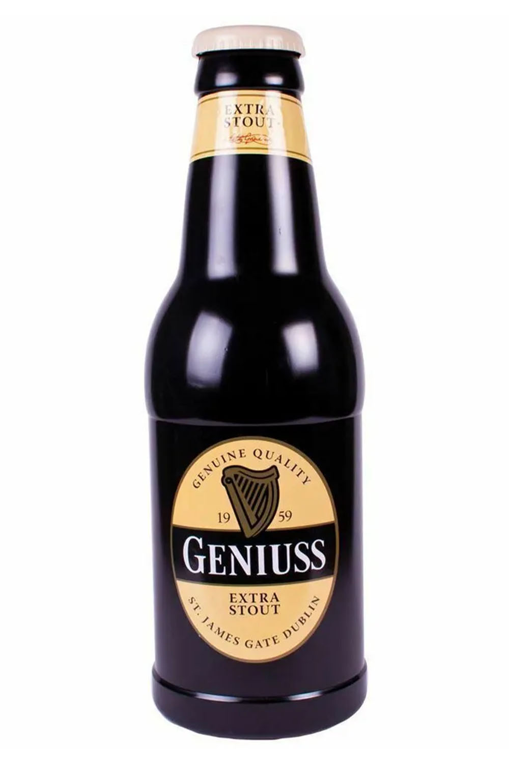 GUINESS 2Ft (60cm)  Plastic Money Bank Bottle for Savings