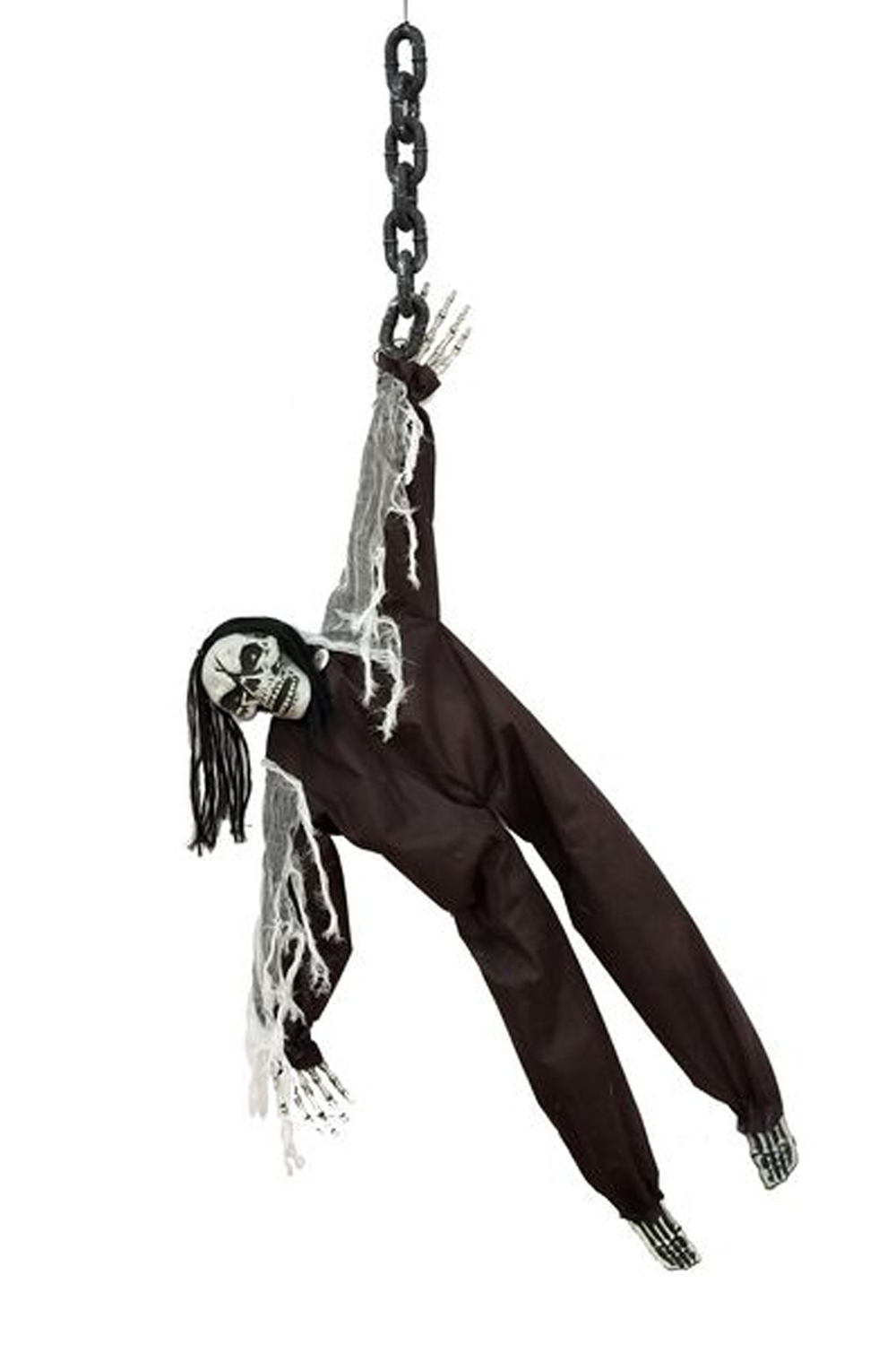 Hanging Animated Reaper W/Light-up Eyes & Soul