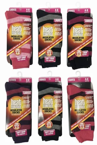 Active Star Heat Control Insulated Socks for Women (1 Pair)
