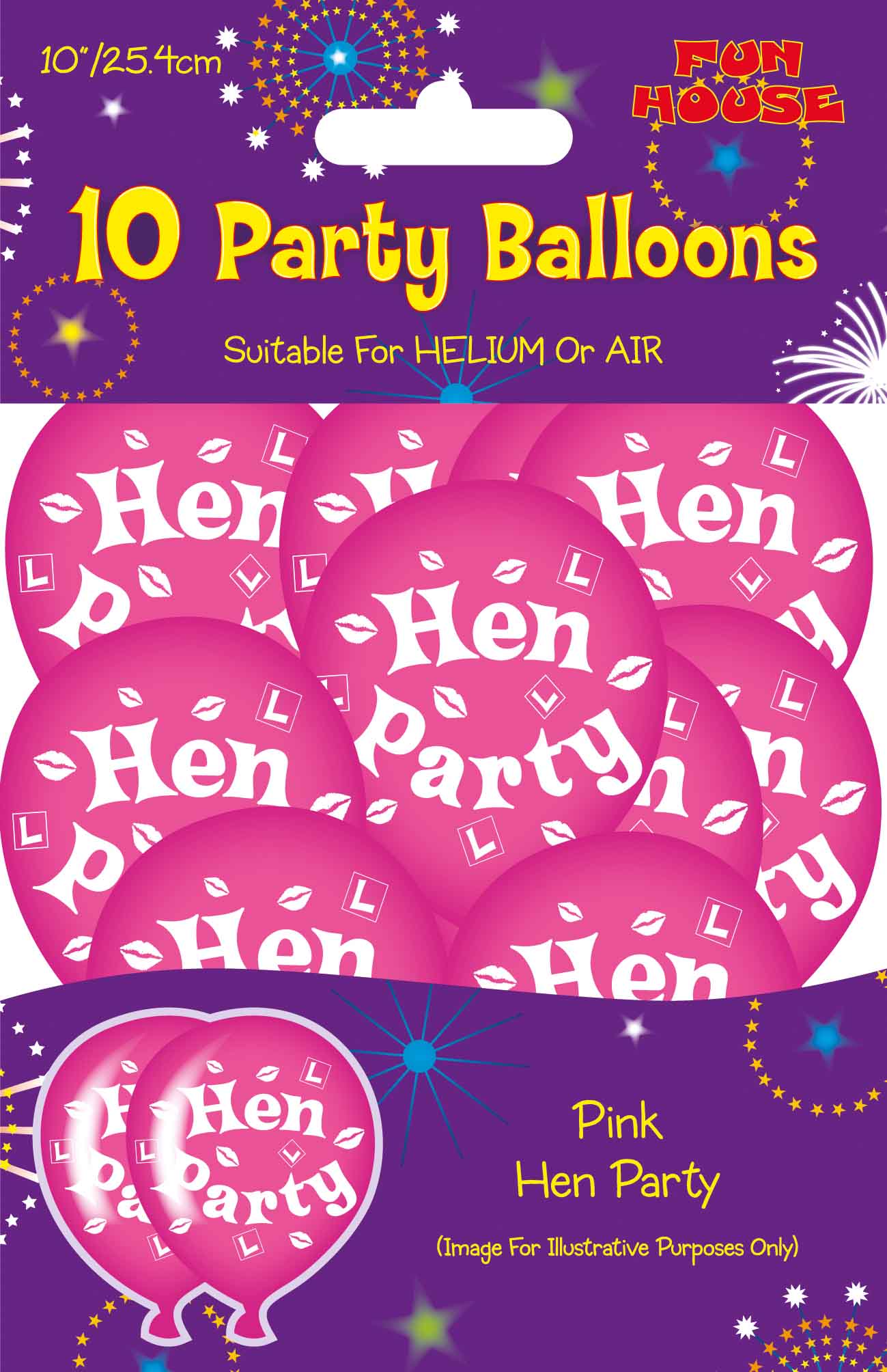 Hen Party Balloons (Pack of 10)