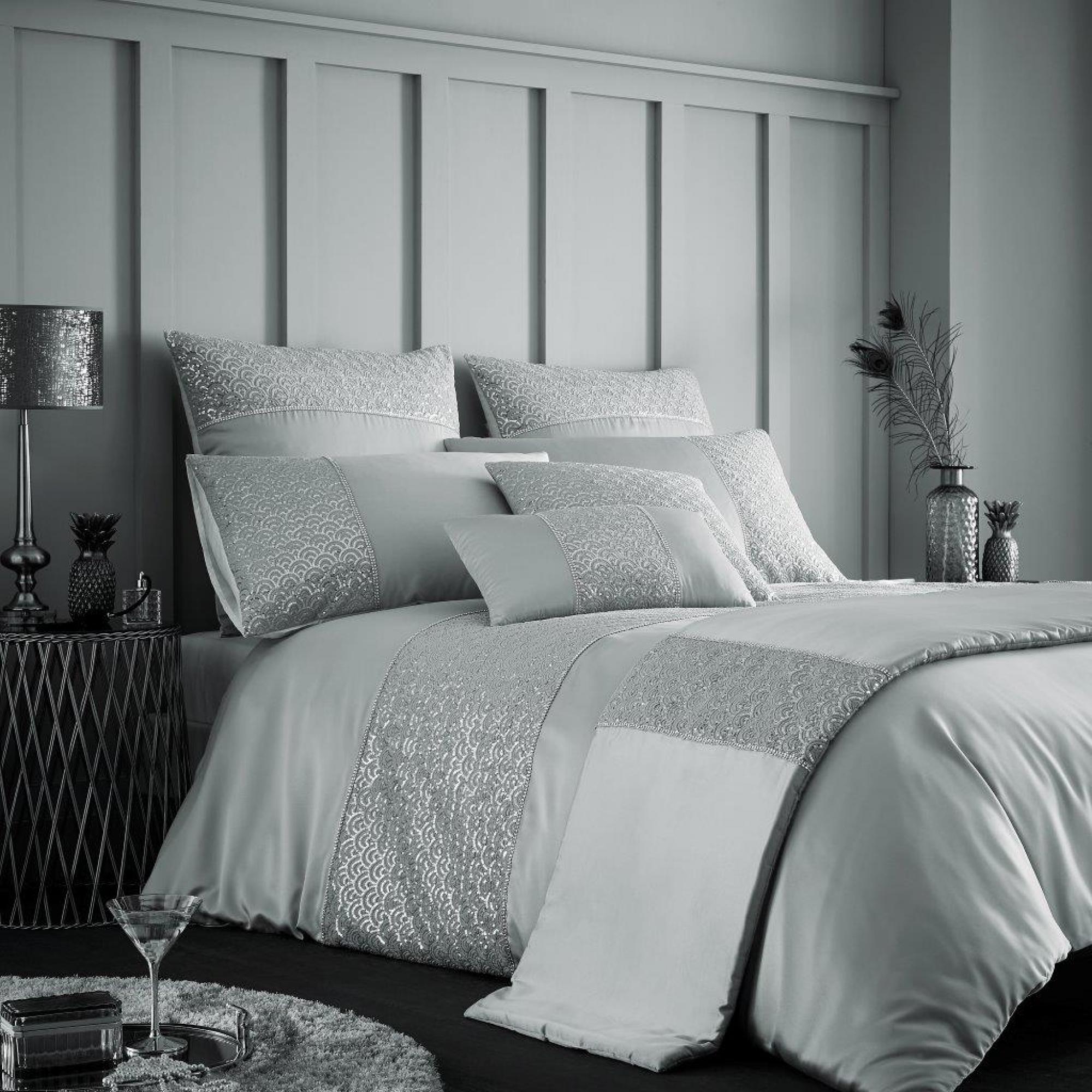 HORIMONO DUVET SET DUCK EGG