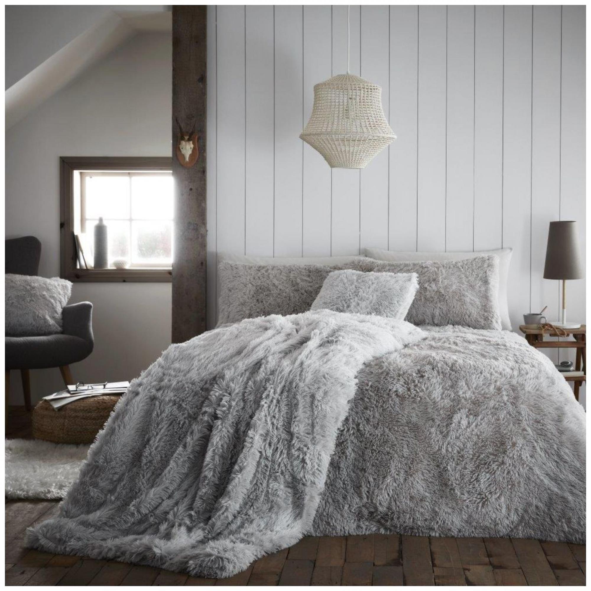 Hugg & Snug Duvet Set Grey/Silver