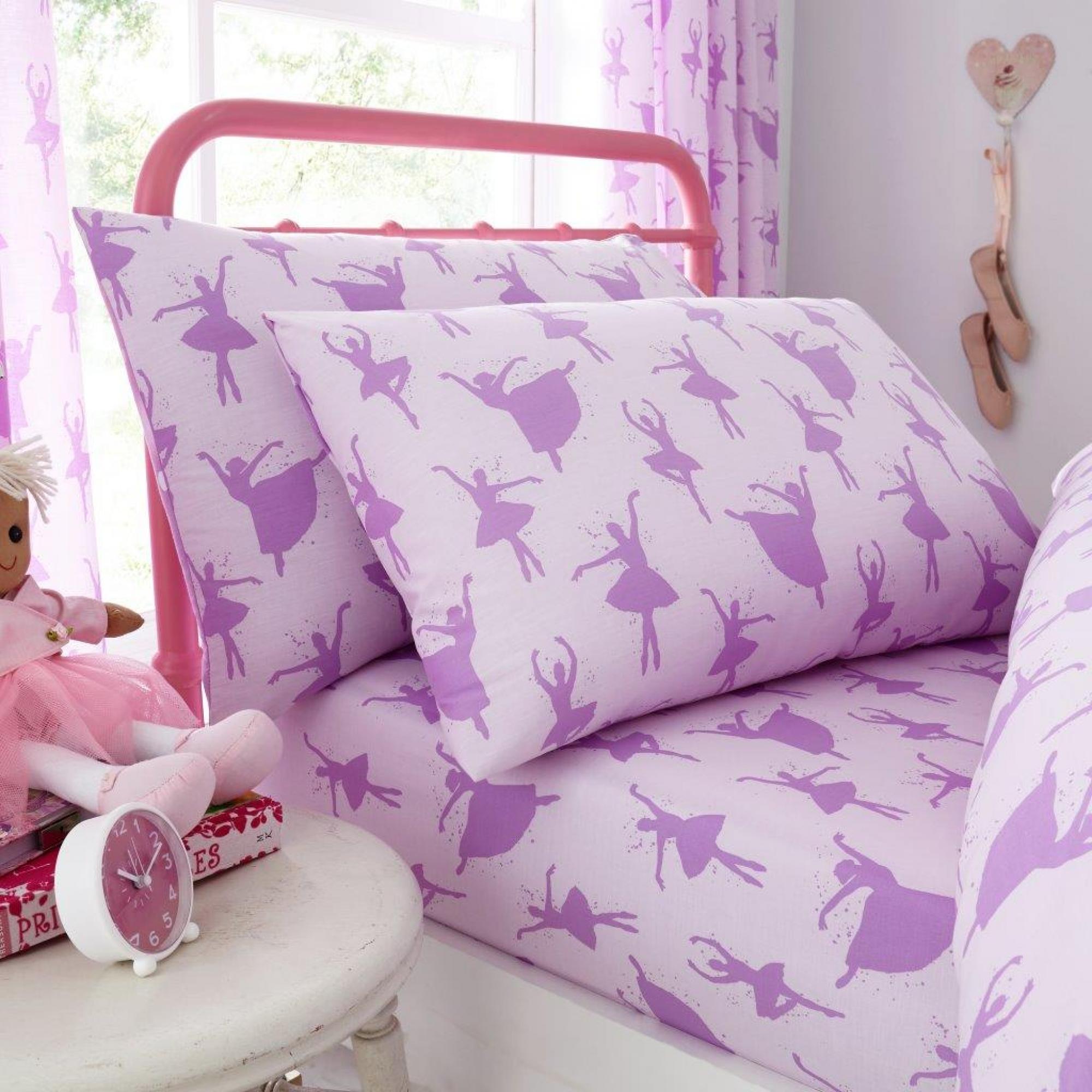 KIDS PANEL SHEET SET SINGLE BALLERINA - 7251