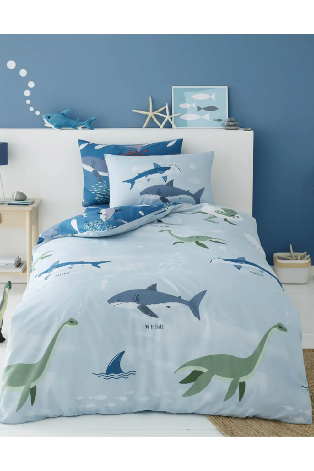 Kids Range Sea Dino Shark Sheet Set