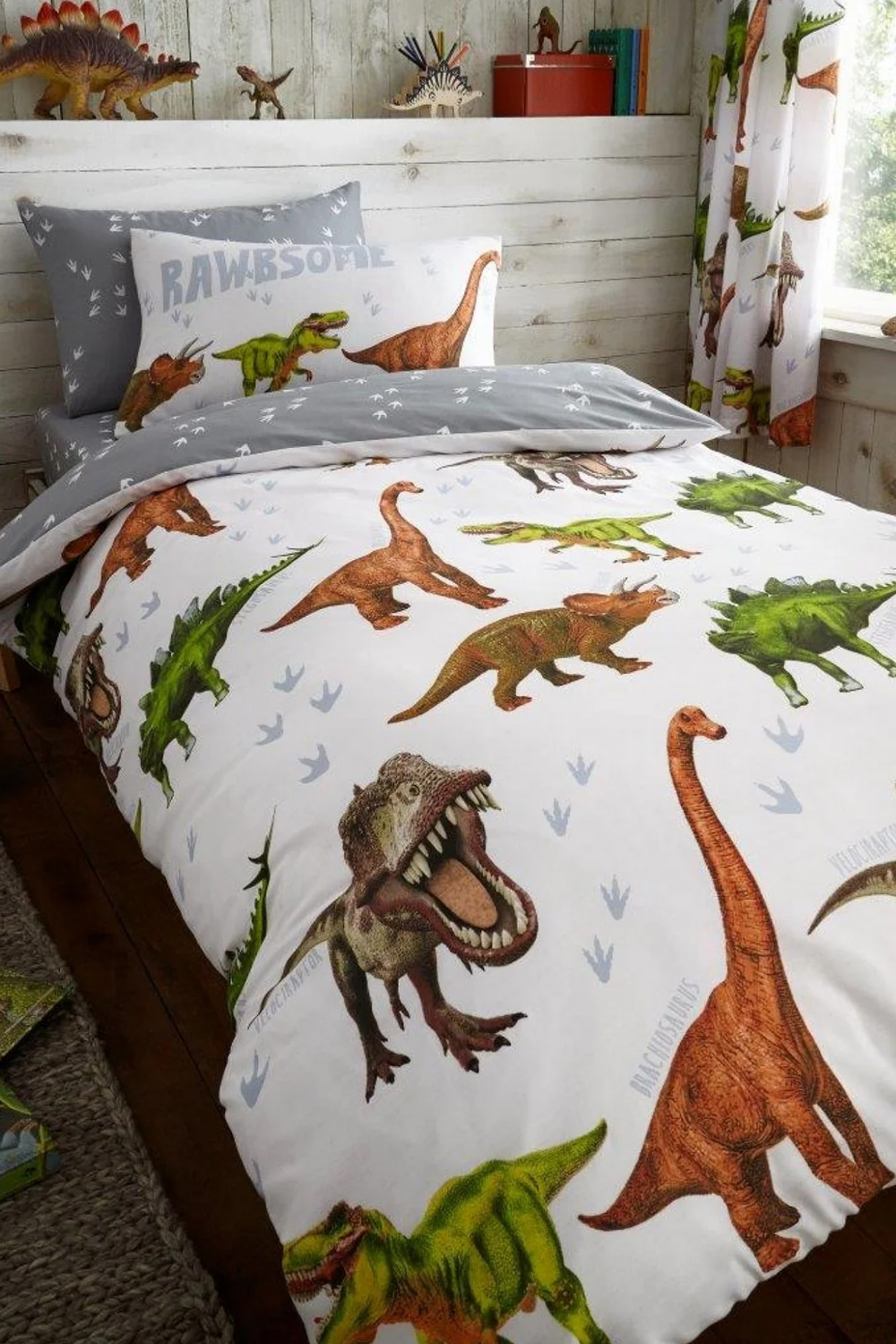 Kids Rotary Duvet Set Dinosaur