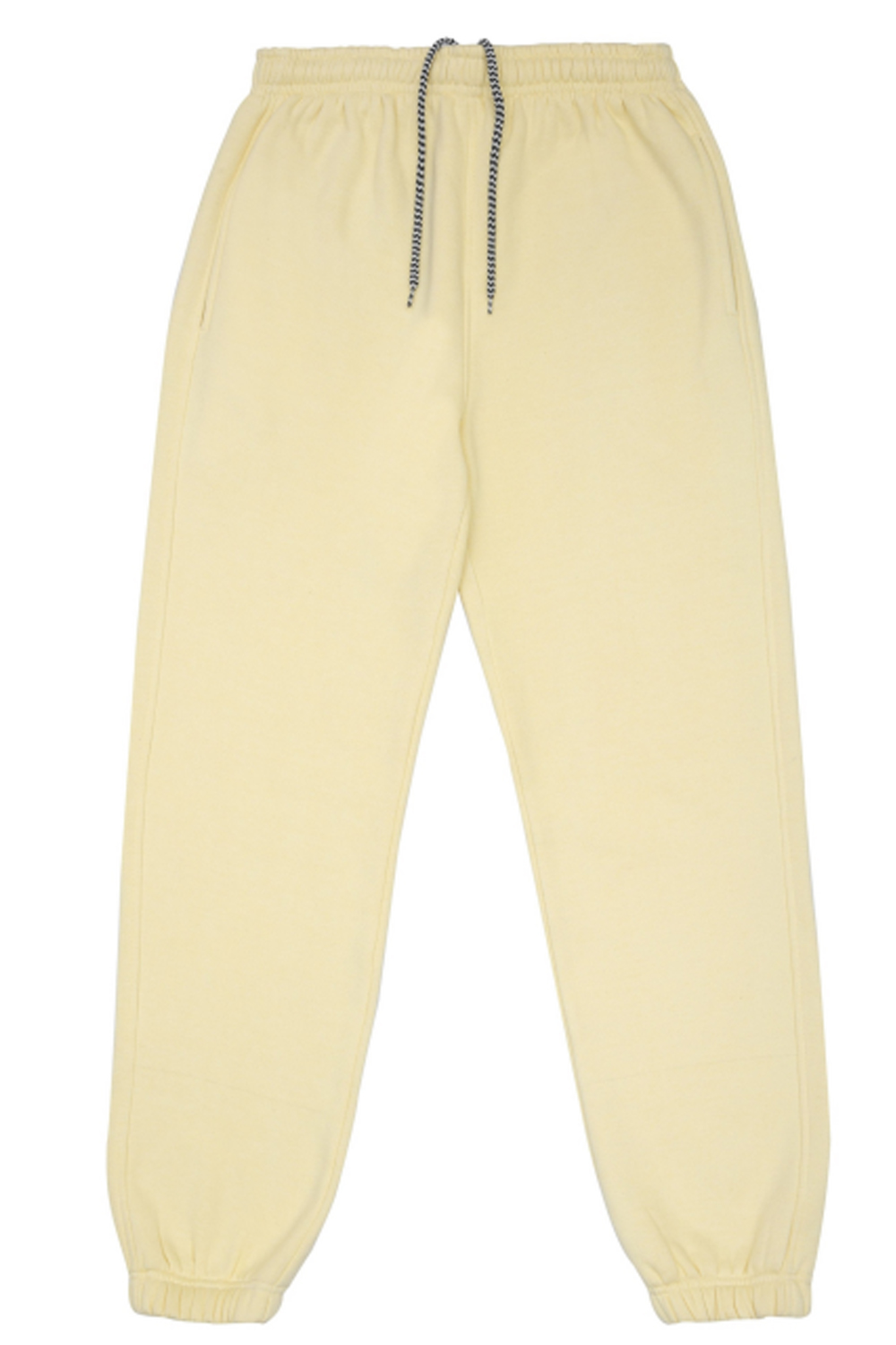Knitted Fabric Gripped Trouser Beige