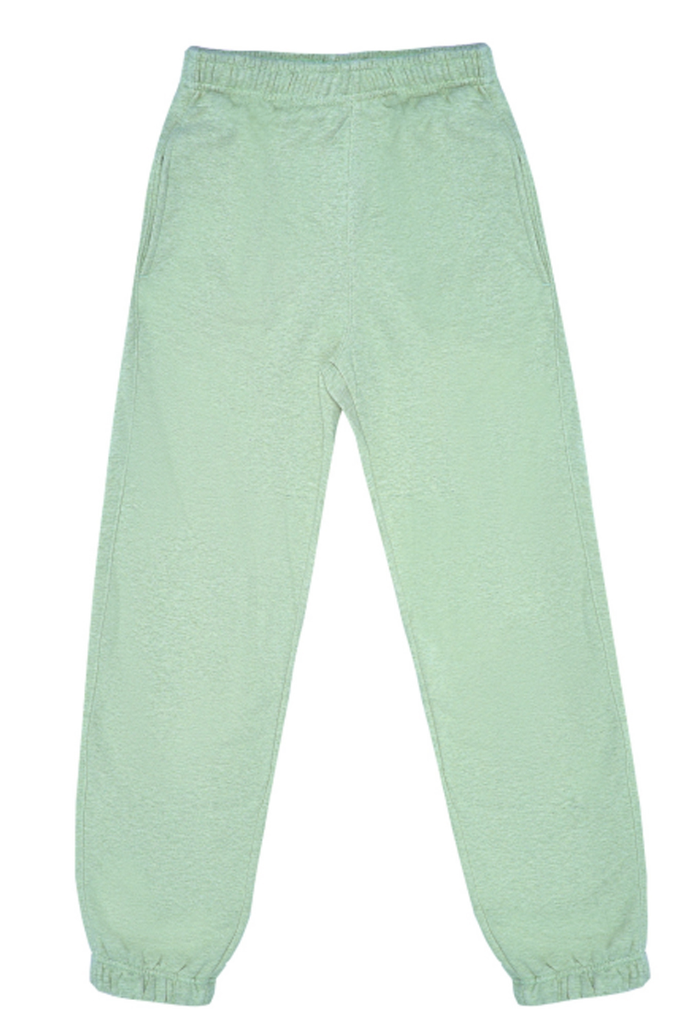 Knitted Fabric Gripped Trouser Duck Egg