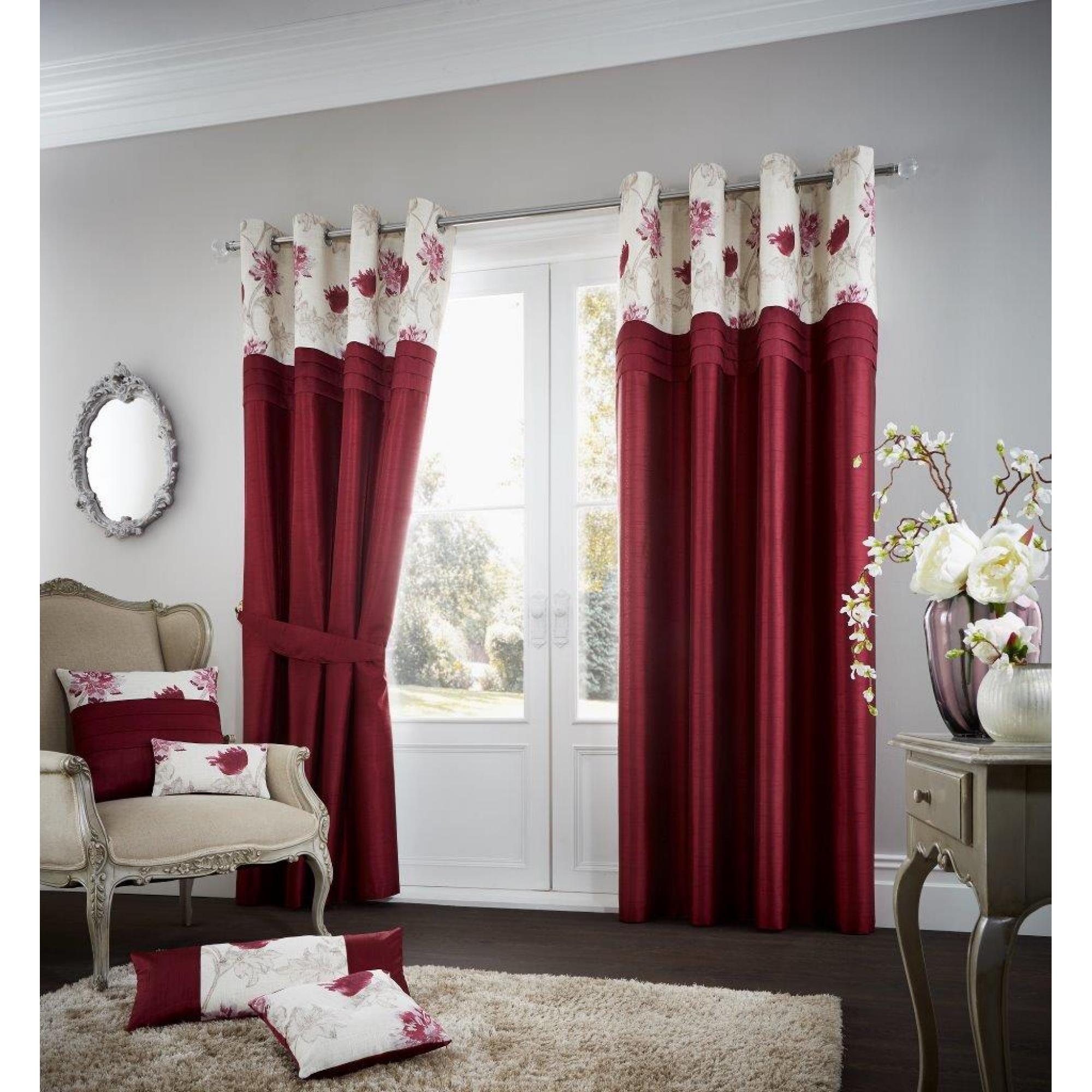 KOH CUSHION COVER DEEP RED