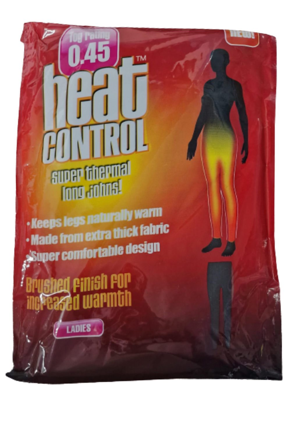 Ladies Black Heat Control Thermal Long Johns