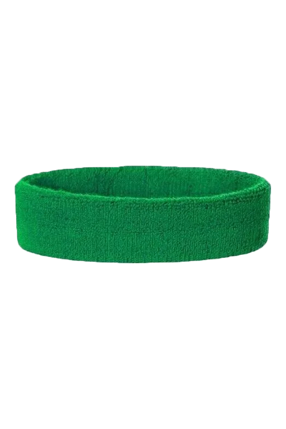 Ladies Green 80s Style Sports Gym Headband