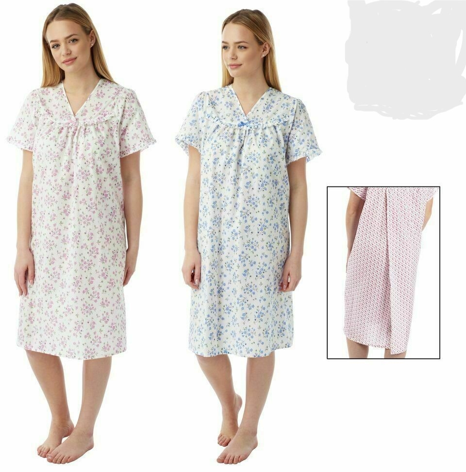 Ladies Incontinence Back Open Hospital Nighty