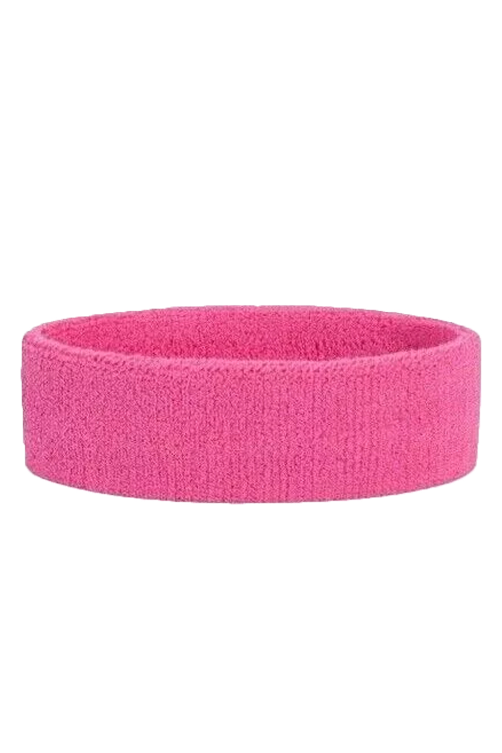 Ladies Pink 80s Style Sports Gym Headband