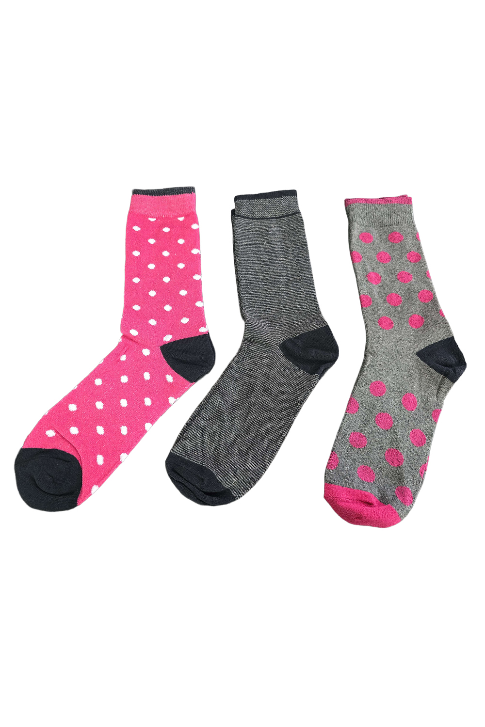 Active Star Ladies Sock Geo Mix (Pack of 3 pairs)