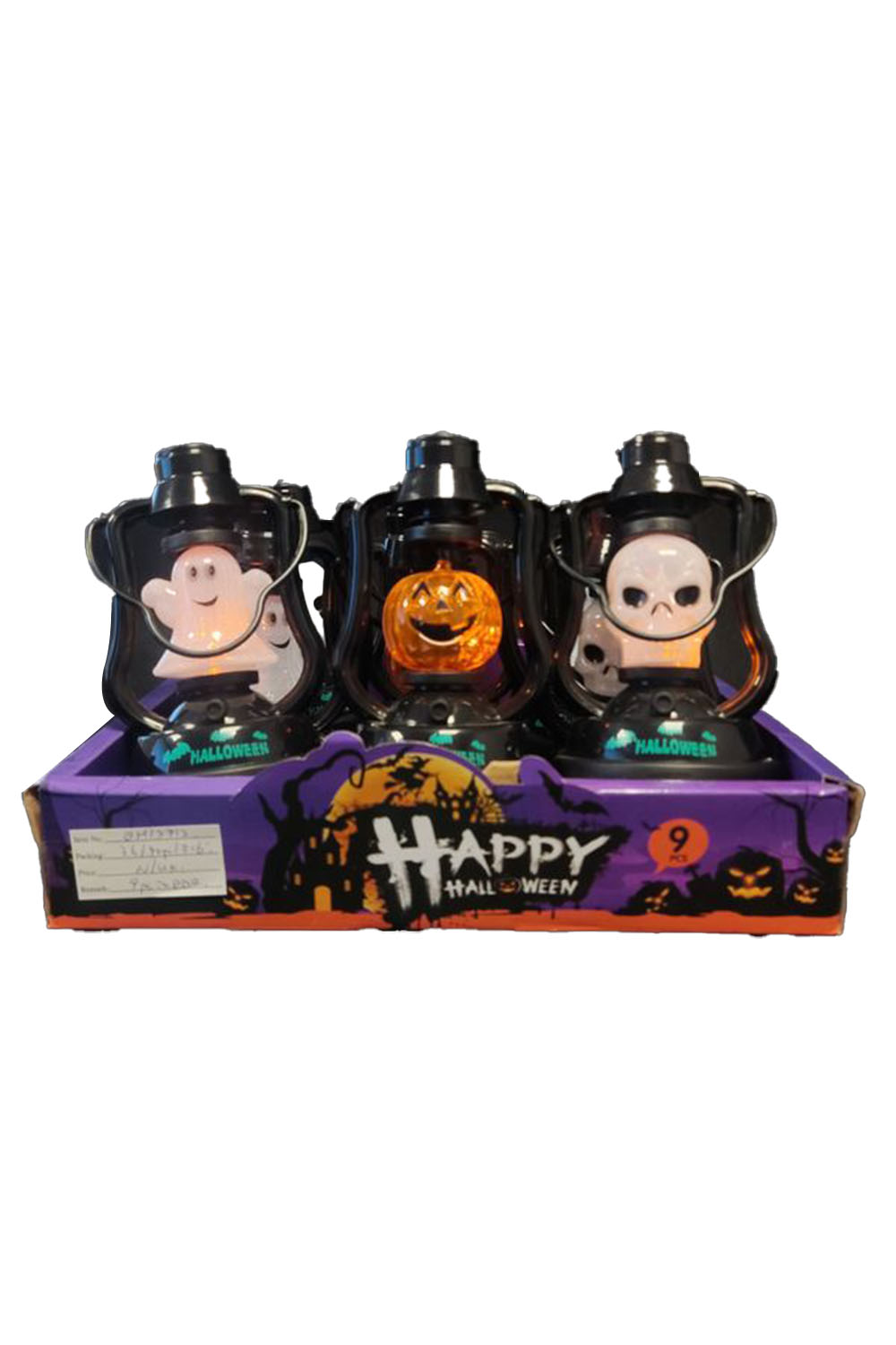 Lantern 18cm With Sound 3 Assorted 9/CDU