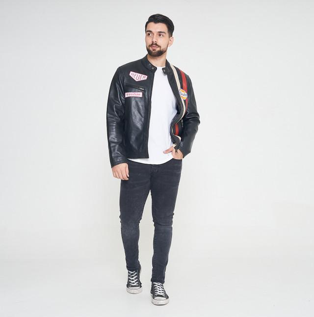 Le Mans Steve McQueen Black Jacket
