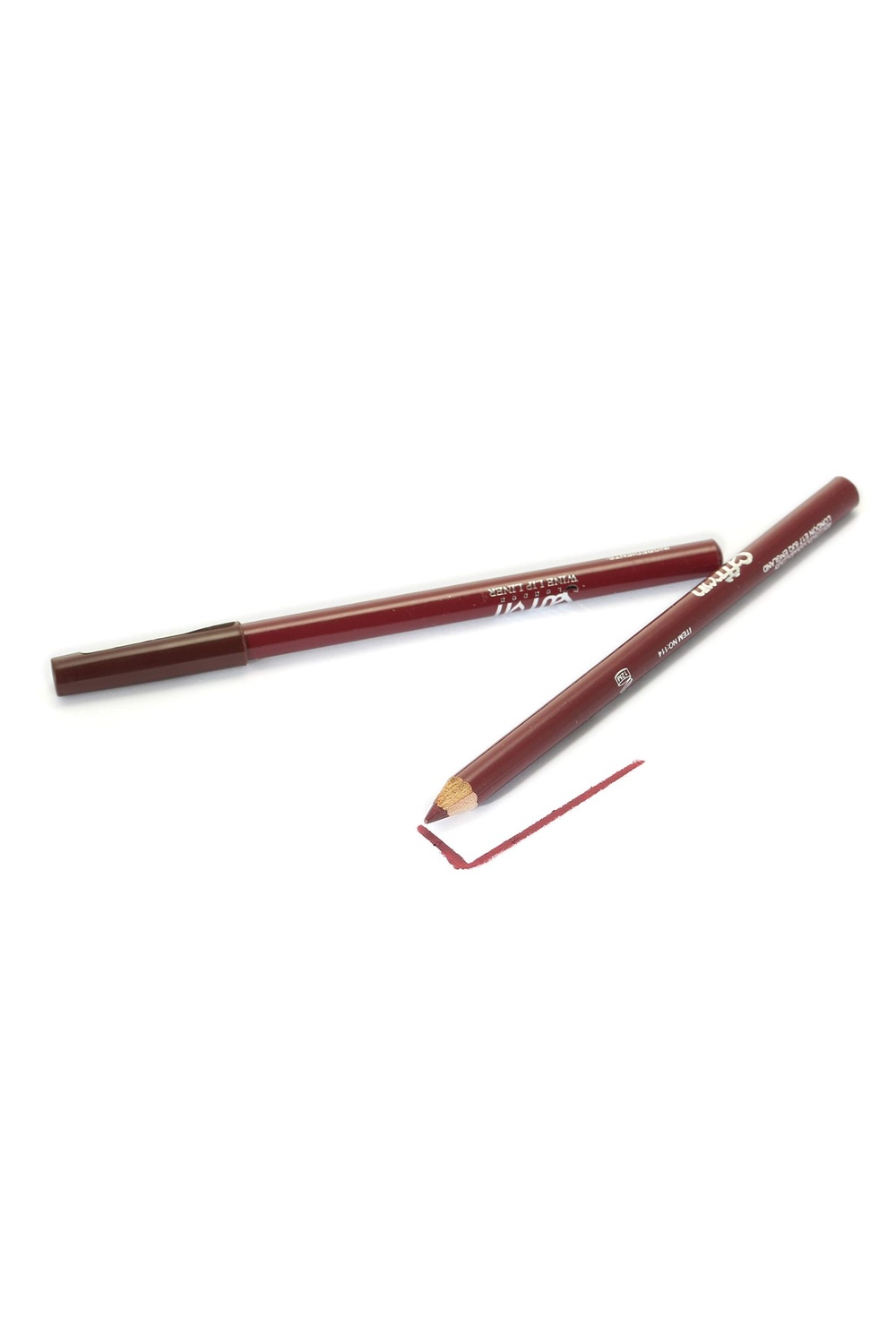 Lip Liner Pencil Wine - Pack of 12 Pcs (Price per Pencil)