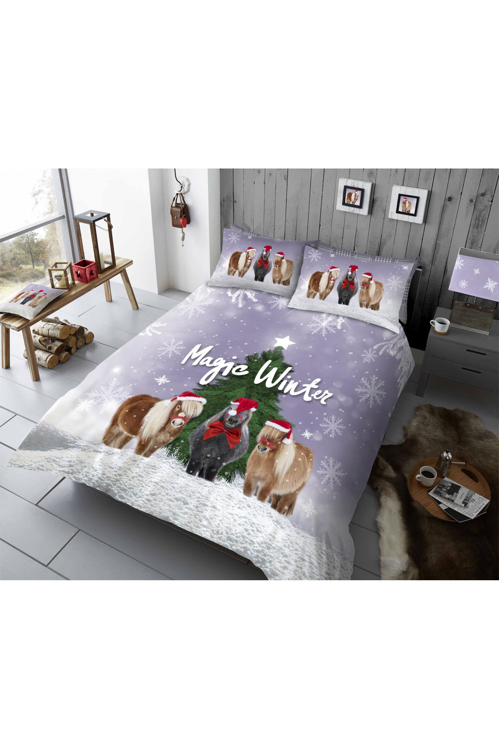 Magic Winter Xmas Duvet Set