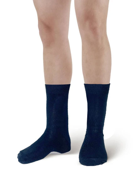 Active Star Men's 12 Pairs Navy Ankle High Socks(12 Pairs)