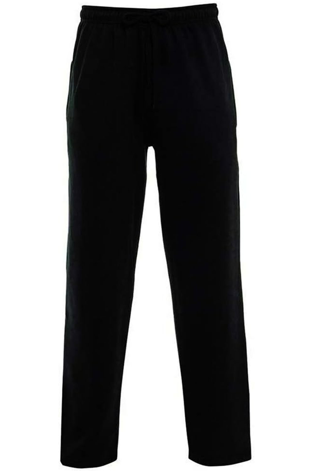 Men's Black Fleece Joggers Gym Sports Trousers-Sizes S to 7XL