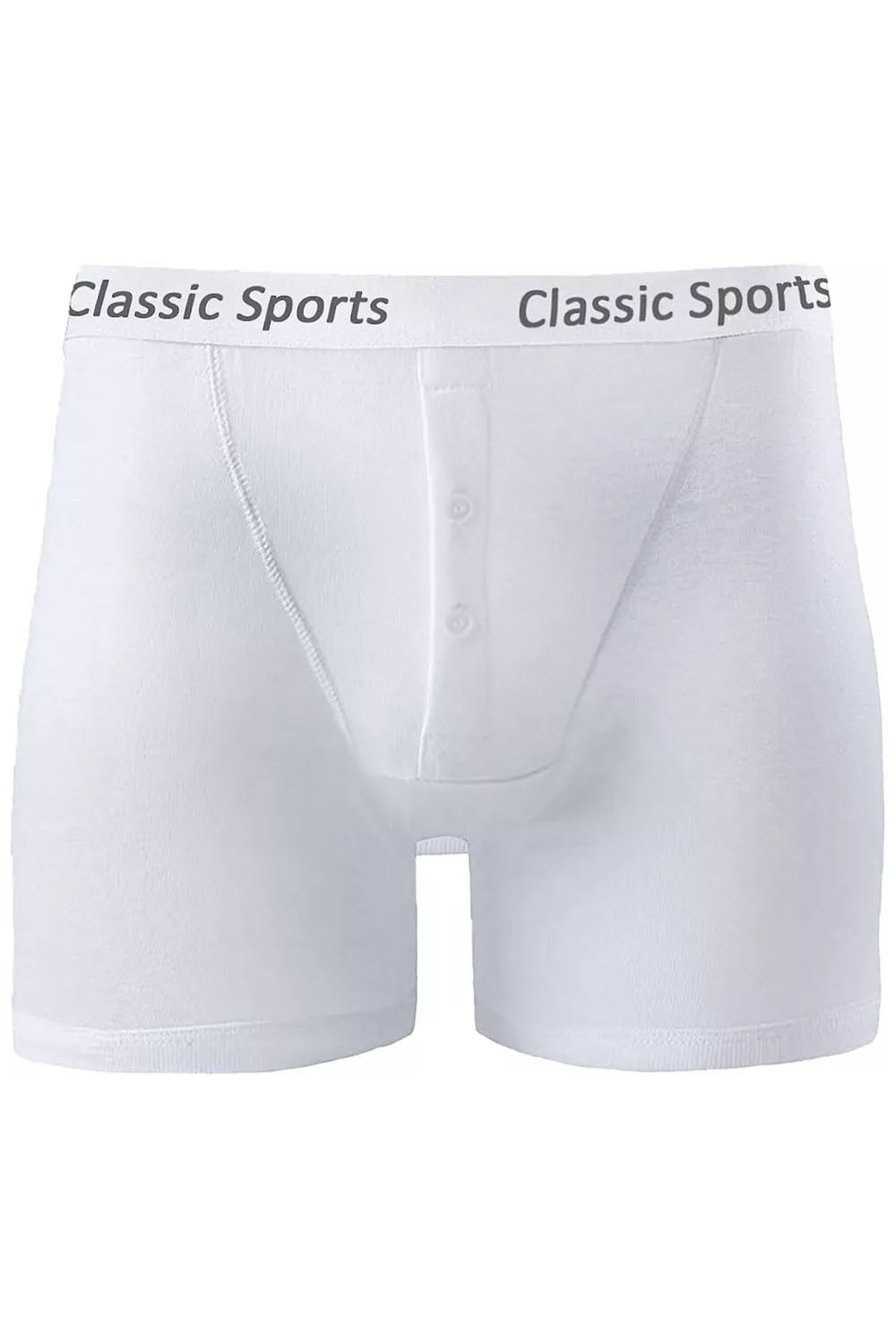 Mens cotton white sports underwear boxer (PACK OF 12)