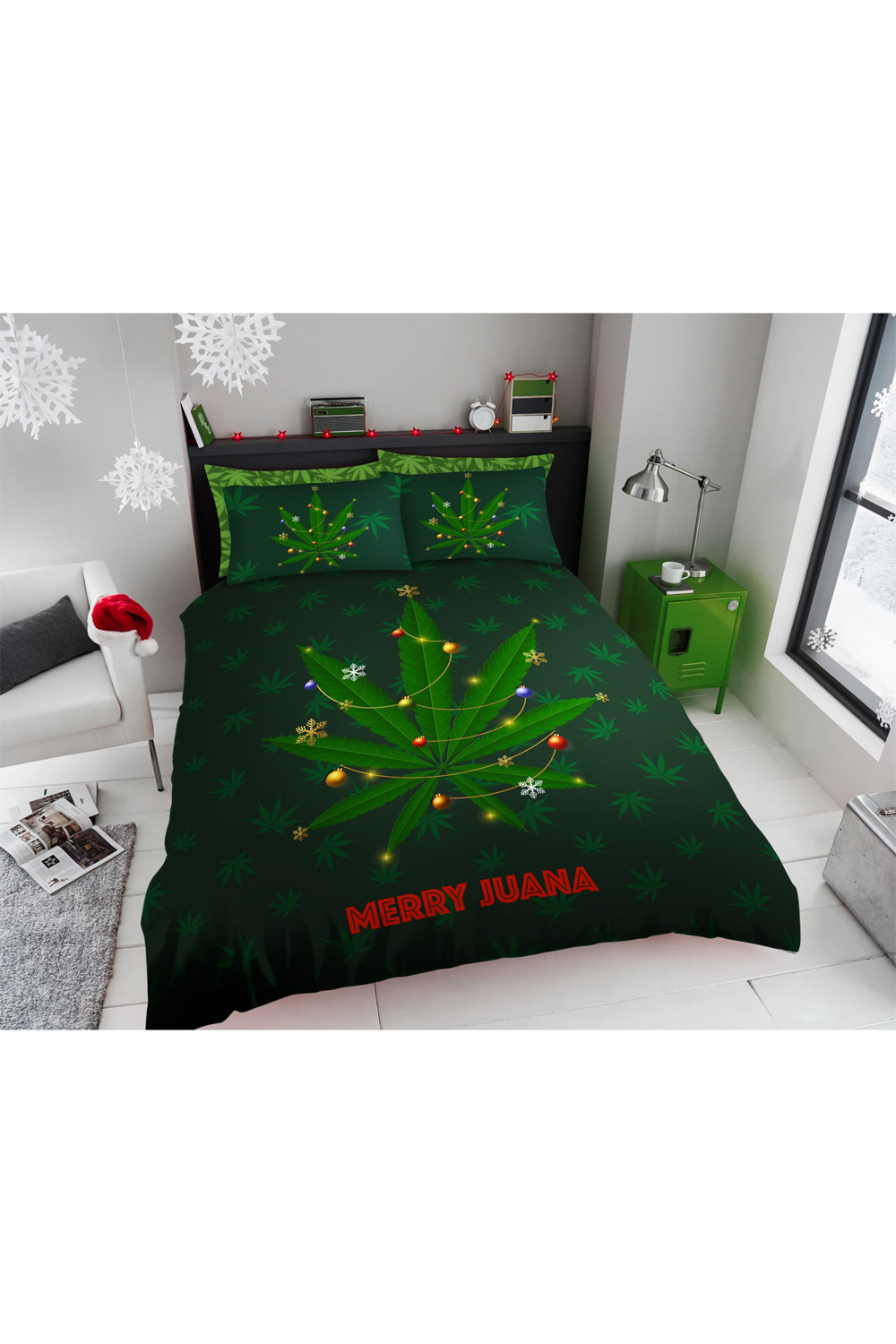 Merry Juana Xmas Duvet Set