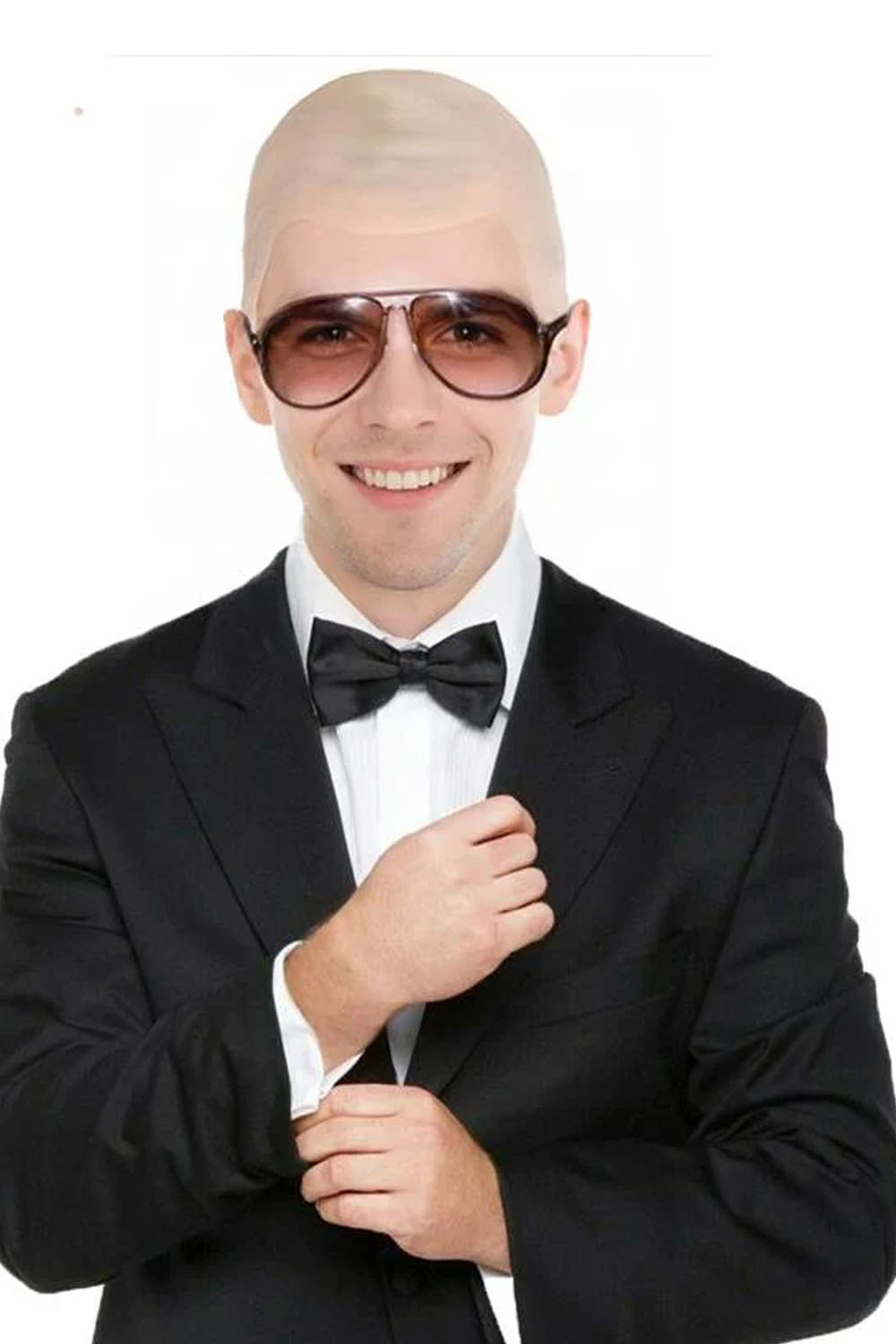 Mr. Worldwide Instant Kit-Bald Cap & Beard for Men