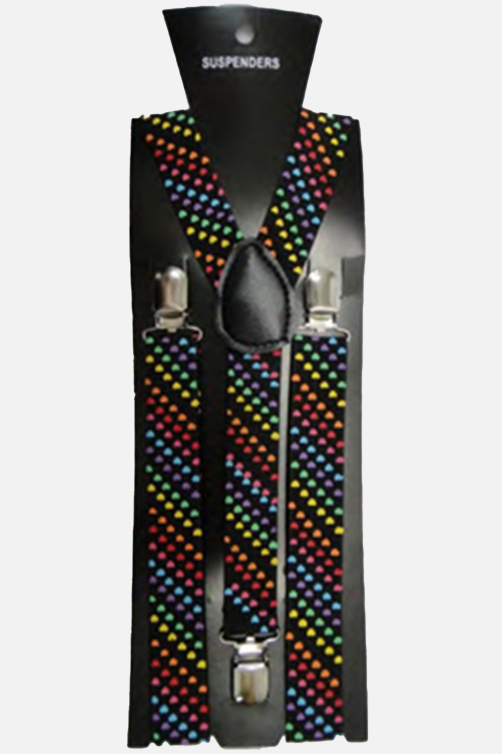 Multi Colour Dots Braces (2.5 cm)
