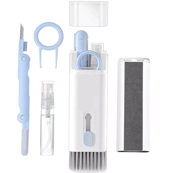 Multifunctional Keyboard Earphone Electronics Cleaner Brush Kit 7 in 1 Computer Phone Cleaning Set